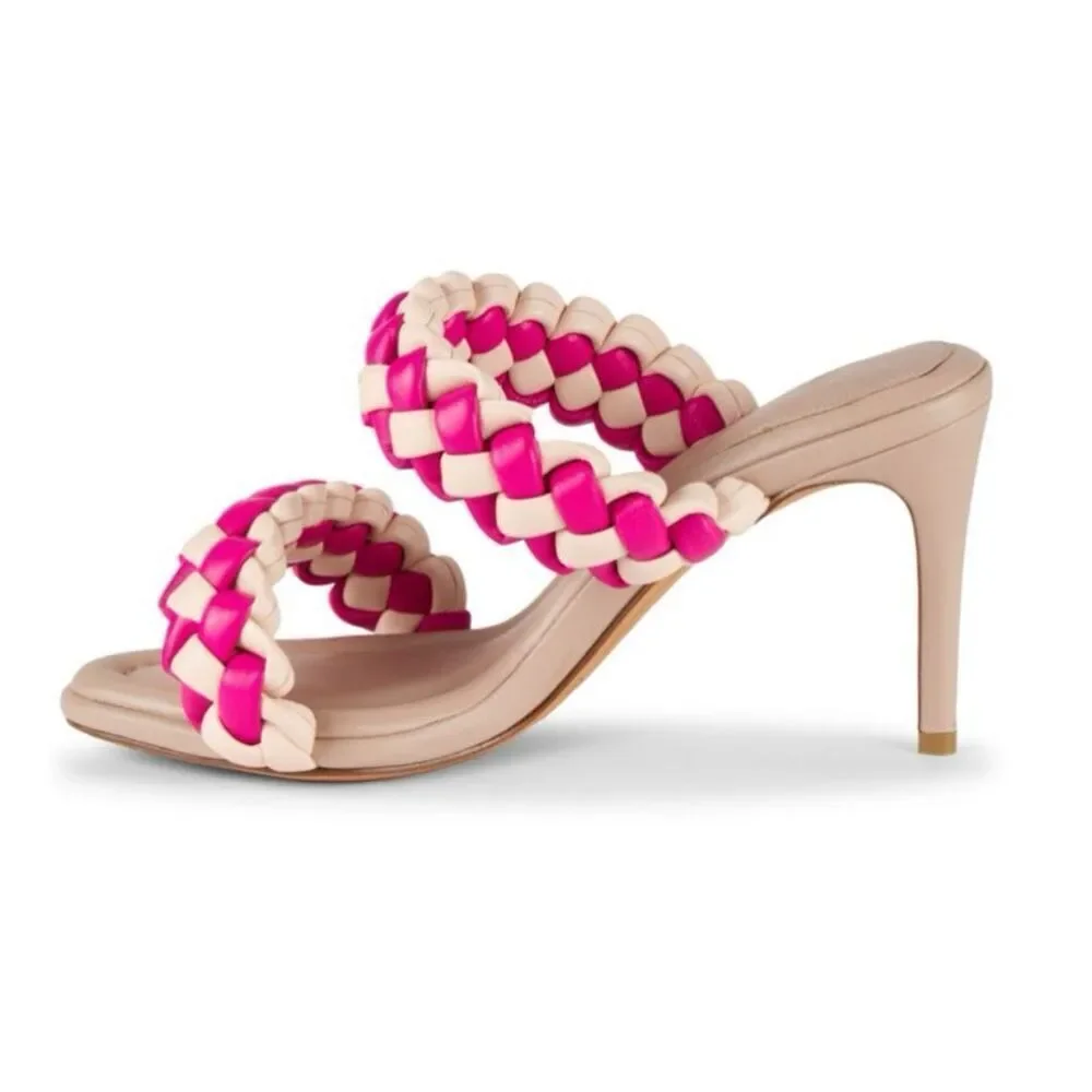 NWT Alexandre Birman Francis 90MM Leather Sandals. Size: 36 (USA size 6)